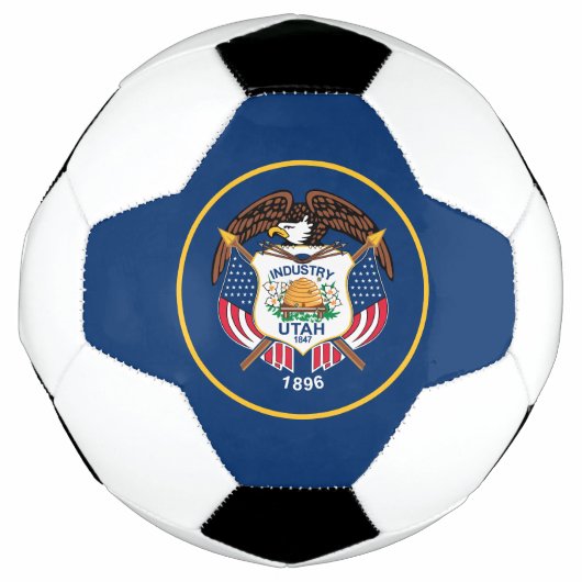 Staatsflagge Utah Fußball (Vorderseite)