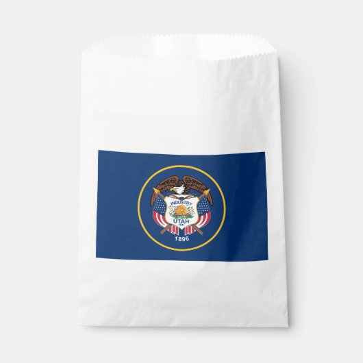 Staatsflagge Utah Geschenktütchen (Vorderseite)