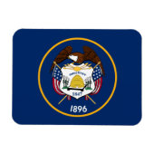 Staatsflagge Utah Magnet (Horizontal)