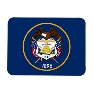 Staatsflagge Utah Magnet