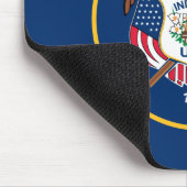 Staatsflagge Utah Mousepad (Ecke)