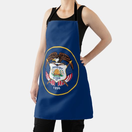 Staatsflagge Utah Schürze (InSitu)