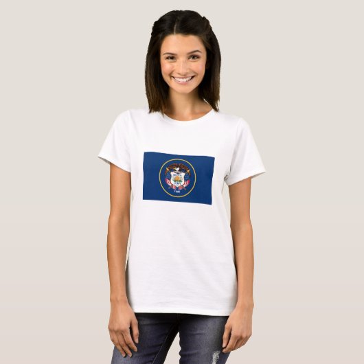 Staatsflagge Utah T-Shirt (Vorne ganz)