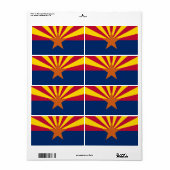 Staatsflagge von Arizona (Vorne)