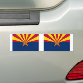 Staatsflagge von Arizona Autoaufkleber (Auf Auto)