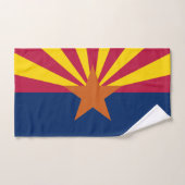 Staatsflagge von Arizona Badhandtuch Set (Handtuch)
