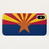 Staatsflagge von Arizona Case-Mate iPhone Hülle (Rückseite (Horizontal))