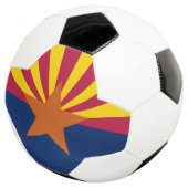 Staatsflagge von Arizona Fußball (Dreiviertel)