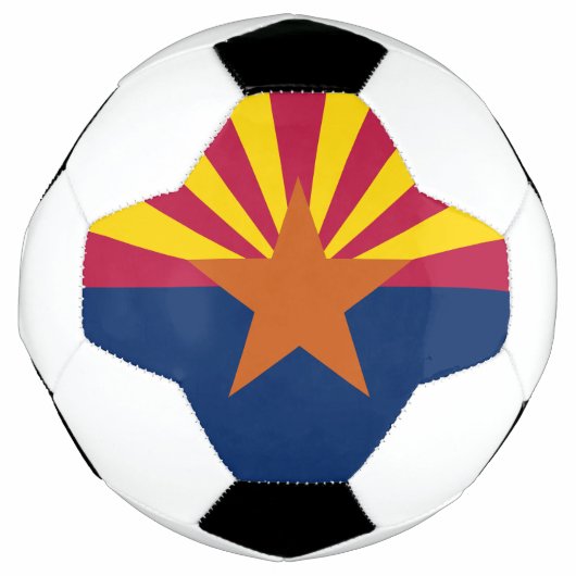 Staatsflagge von Arizona Fußball (Vorderseite)
