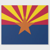 Staatsflagge von Arizona Geschenkpapier (Flach)