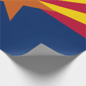 Staatsflagge von Arizona Geschenkpapier (Ecke)