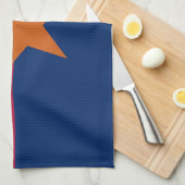 Staatsflagge von Arizona Geschirrtuch (Viertel Falte)