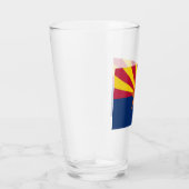 Staatsflagge von Arizona Glas (Rechts)
