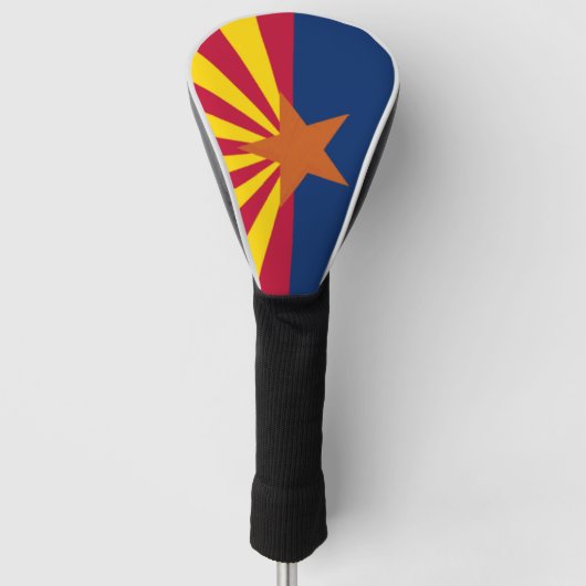 Staatsflagge von Arizona Golf Headcover (Vorderseite)
