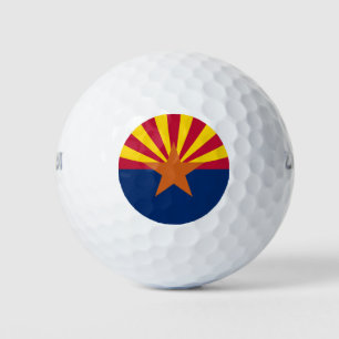 Staatsflagge von Arizona Golfball