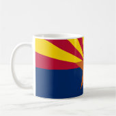Staatsflagge von Arizona Kaffeetasse (Links)