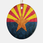 Staatsflagge von Arizona Keramik Ornament (Links)