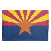 Staatsflagge von Arizona Kissenbezug (Rückseite)