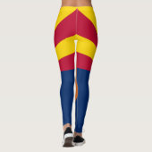 Staatsflagge von Arizona Leggings (Rückseite)