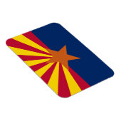 Staatsflagge von Arizona Magnet (Rechte Seite)