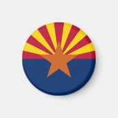 Staatsflagge von Arizona Magnet (Vorne)