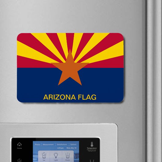 Staatsflagge von Arizona Magnet