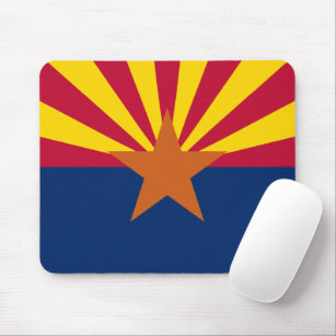 Staatsflagge von Arizona Mousepad