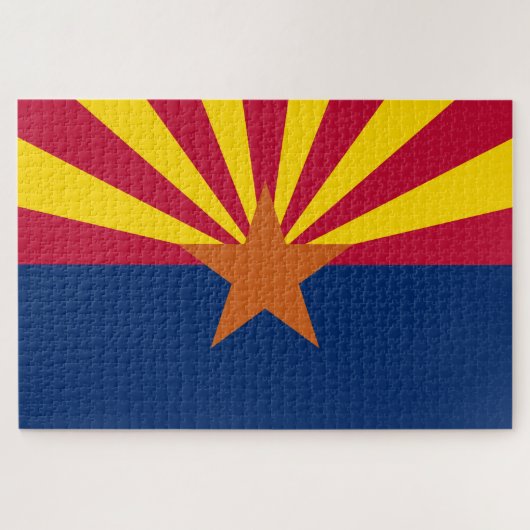 Staatsflagge von Arizona Puzzle (Horizontal)