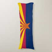 Staatsflagge von Arizona Seitenschläferkissen (Vorderseite Vertikal)