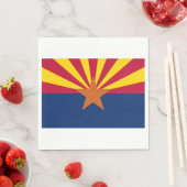 Staatsflagge von Arizona Serviette (Beispiel)