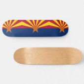Staatsflagge von Arizona Skateboard (Horizontal)