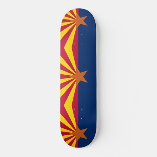 Staatsflagge von Arizona Skateboard (Vorderseite)