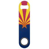 Staatsflagge von Arizona Speed Flaschenöffner (Rückseite)