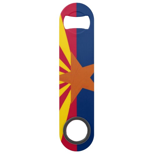 Staatsflagge von Arizona Speed Flaschenöffner (Vorderseite)
