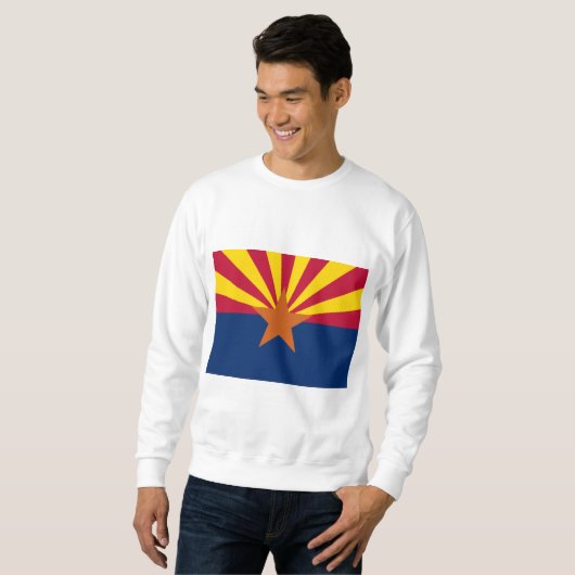 Staatsflagge von Arizona Sweatshirt (Vorne ganz)