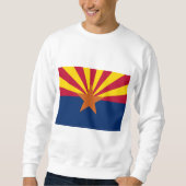 Staatsflagge von Arizona Sweatshirt (Vorderseite)