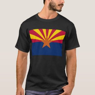 Staatsflagge von Arizona T-Shirt