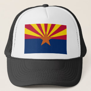 Staatsflagge von Arizona Truckerkappe
