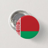 Staatsflagge von Belarus Button (Vorne & Hinten)