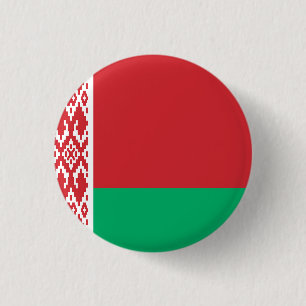 Staatsflagge von Belarus Button