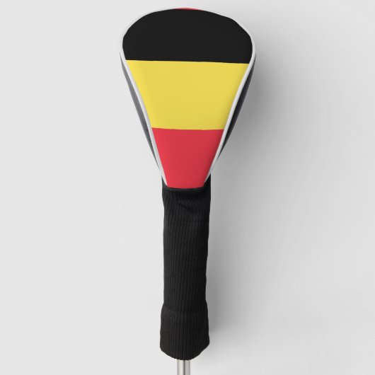 Staatsflagge von Belgien Golf Headcover (Vorderseite)