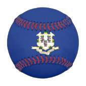 Staatsflagge von Connecticut Baseball (Rückseite)