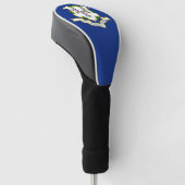 Staatsflagge von Connecticut Golf Headcover (angewinkelt)