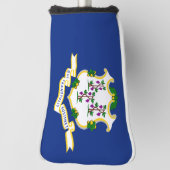 Staatsflagge von Connecticut Golf Headcover (Rotieren 90)
