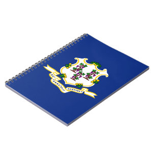 Staatsflagge von Connecticut Notizblock