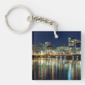 Staatsflagge von Connecticut Schlüsselanhänger (Vorderseite)