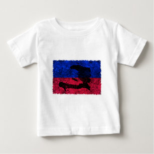 Staatsflagge von Haiti Baby T-shirt
