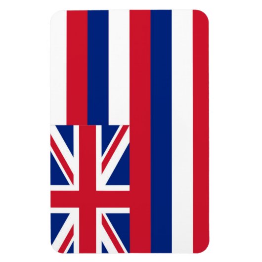 Staatsflagge von Hawaii Magnet (Vertikal)