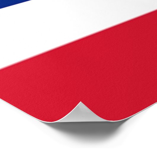 Staatsflagge von Hawaii Poster (Ecke)