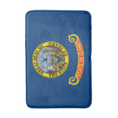 Staatsflagge von Idaho Badematte (Vorderseite Vertikal)